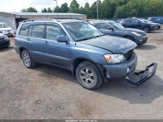  Salvage Toyota Highlander
