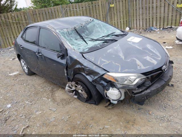  Salvage Toyota Corolla