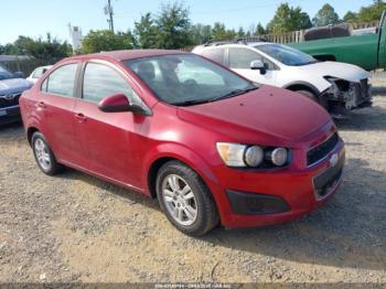  Salvage Chevrolet Sonic