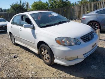  Salvage Toyota Corolla