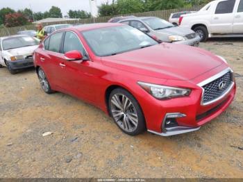  Salvage INFINITI Q50