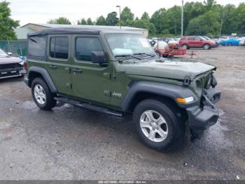  Salvage Jeep Wrangler