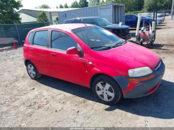  Salvage Chevrolet Aveo 5