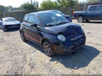  Salvage FIAT 500