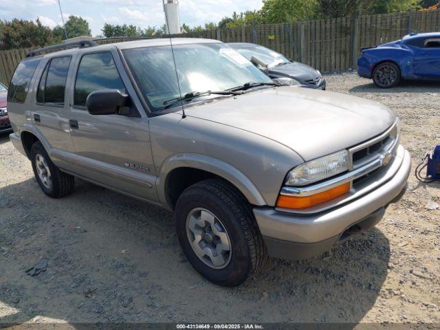  Salvage Chevrolet Blazer