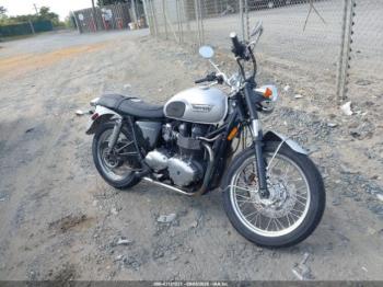  Salvage Triumph Motorcycle Bonneville
