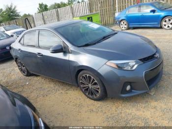  Salvage Toyota Corolla