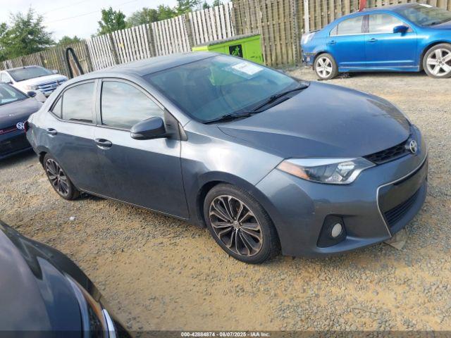  Salvage Toyota Corolla