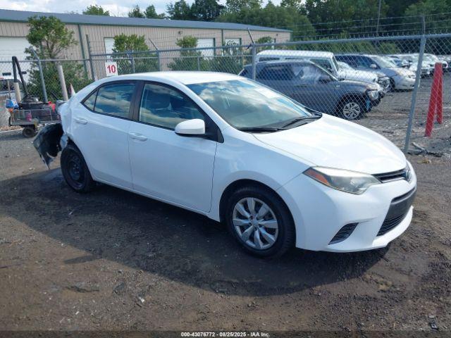  Salvage Toyota Corolla