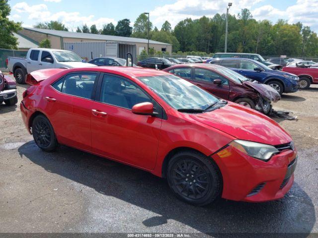  Salvage Toyota Corolla