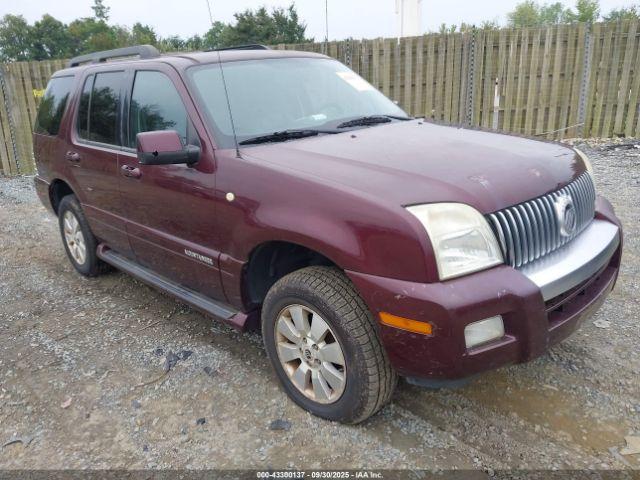  Salvage Mercury Mountaineer