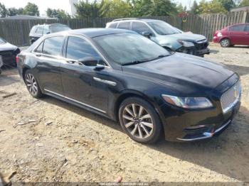 Salvage Lincoln Continental