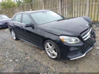  Salvage Mercedes-Benz E-Class