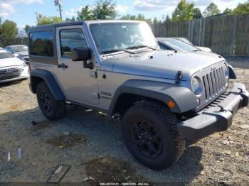  Salvage Jeep Wrangler