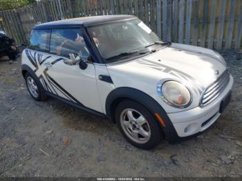  Salvage MINI Cooper