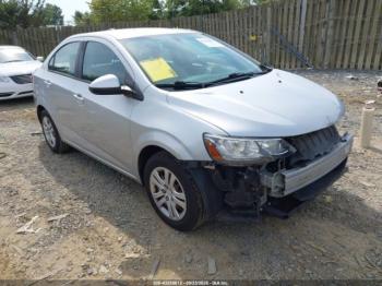  Salvage Chevrolet Sonic
