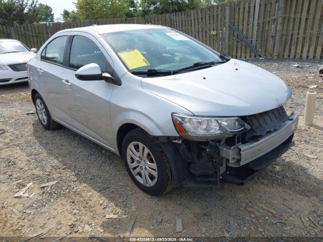  Salvage Chevrolet Sonic