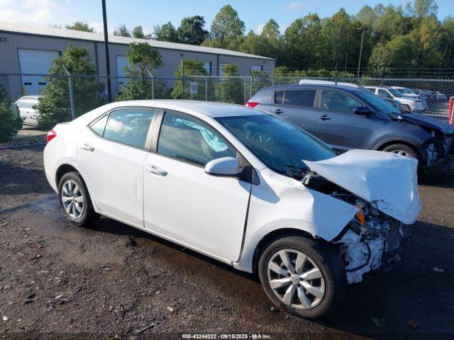  Salvage Toyota Corolla