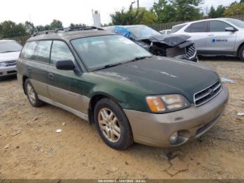  Salvage Subaru Outback