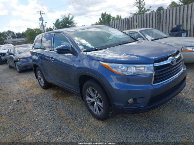  Salvage Toyota Highlander