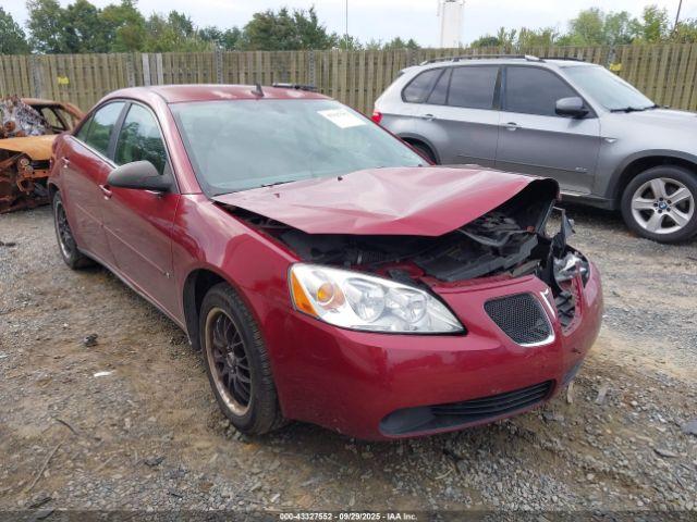  Salvage Pontiac G6
