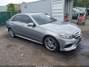  Salvage Mercedes-Benz E-Class