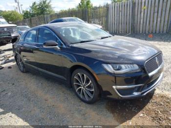  Salvage Lincoln MKZ