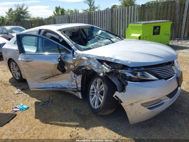  Salvage Lincoln MKZ Hybrid