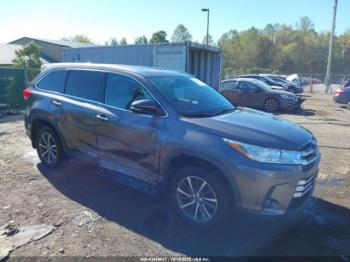  Salvage Toyota Highlander