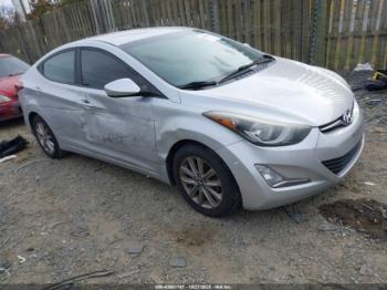  Salvage Hyundai ELANTRA