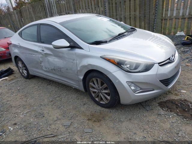  Salvage Hyundai ELANTRA