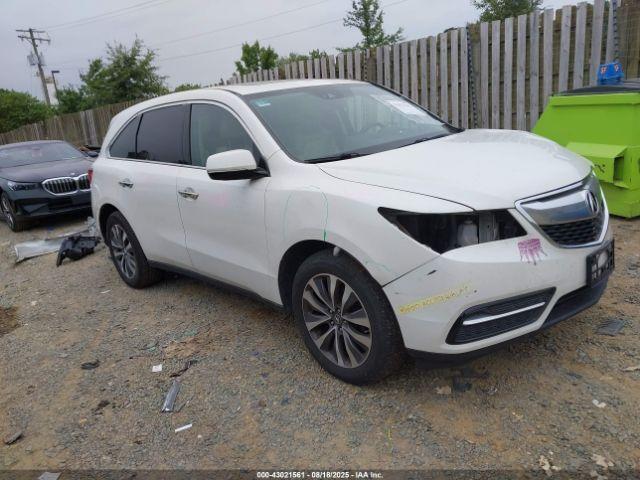  Salvage Acura MDX