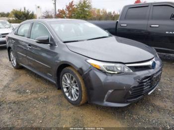  Salvage Toyota Avalon Hybrid