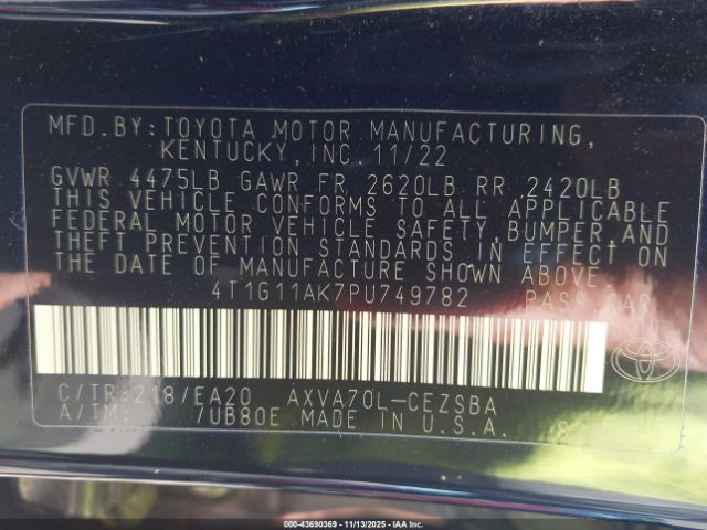 Toyota Camry Se Image 15