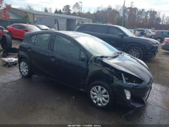  Salvage Toyota Prius c