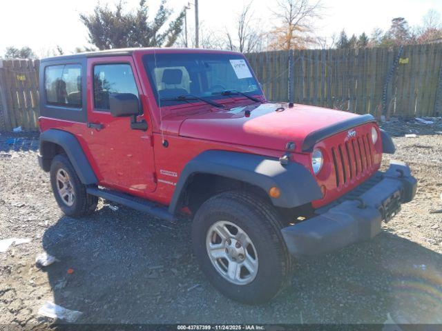  Salvage Jeep Wrangler
