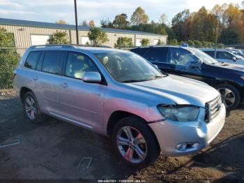  Salvage Toyota Highlander