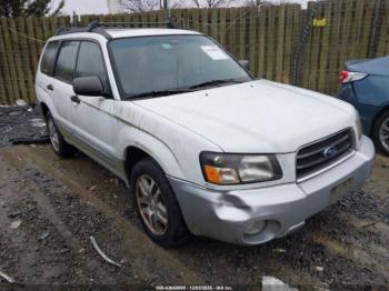  Salvage Subaru Forester