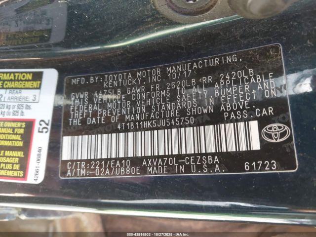 Toyota Camry Se Image 3