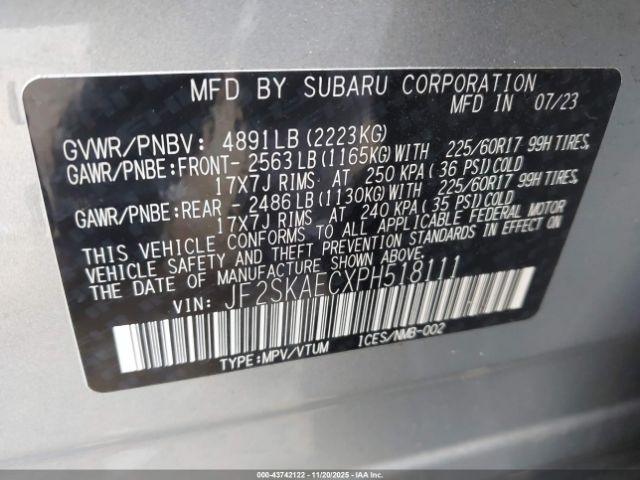 Subaru Forester Premium Image 8