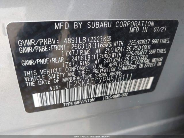 Subaru Forester Premium Image 8