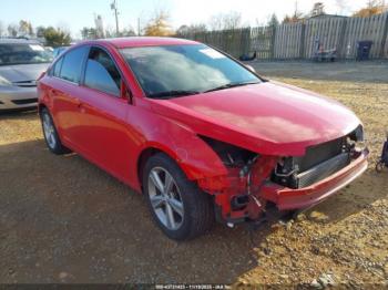  Salvage Chevrolet Cruze