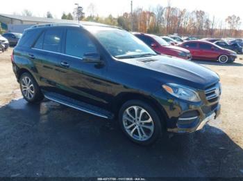  Salvage Mercedes-Benz GLE