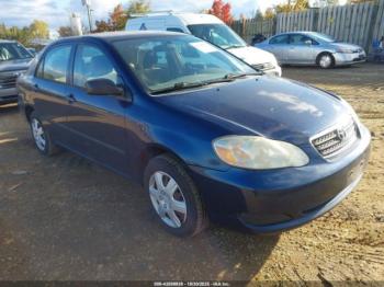  Salvage Toyota Corolla