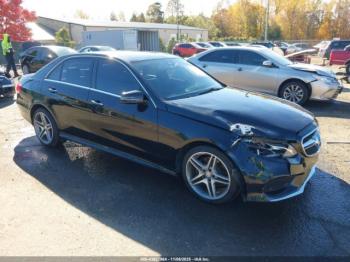  Salvage Mercedes-Benz E-Class