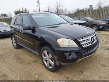  Salvage Mercedes-Benz M-Class