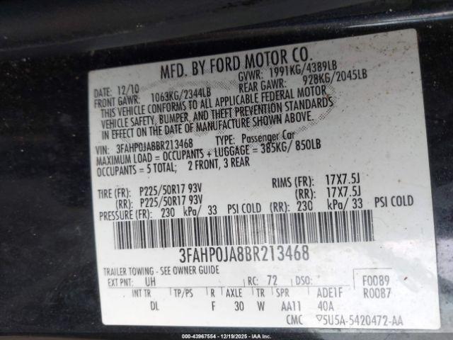 Ford Fusion Sel Image 8