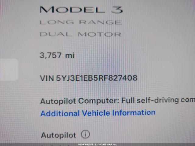 Tesla Model 3 Long Range Dual Motor All-wheel Drive Image 6