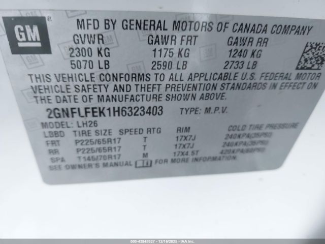 Chevrolet Equinox Lt Image 11