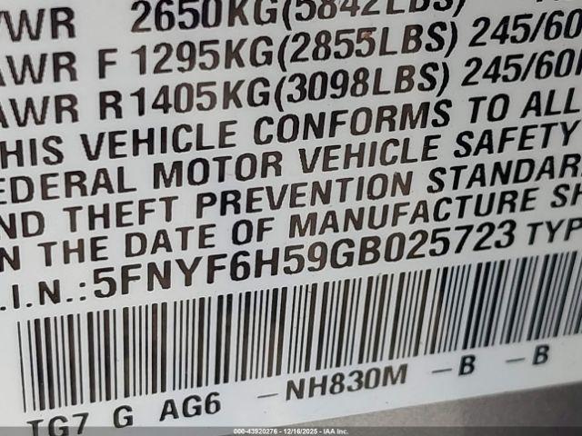 Honda Pilot Ex-l Image 13